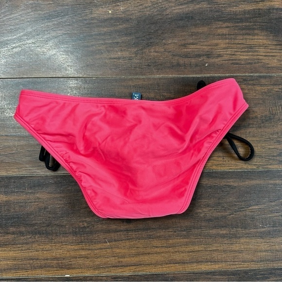 VM Pink Black String Bikini Bottoms - Picture 2 of 4